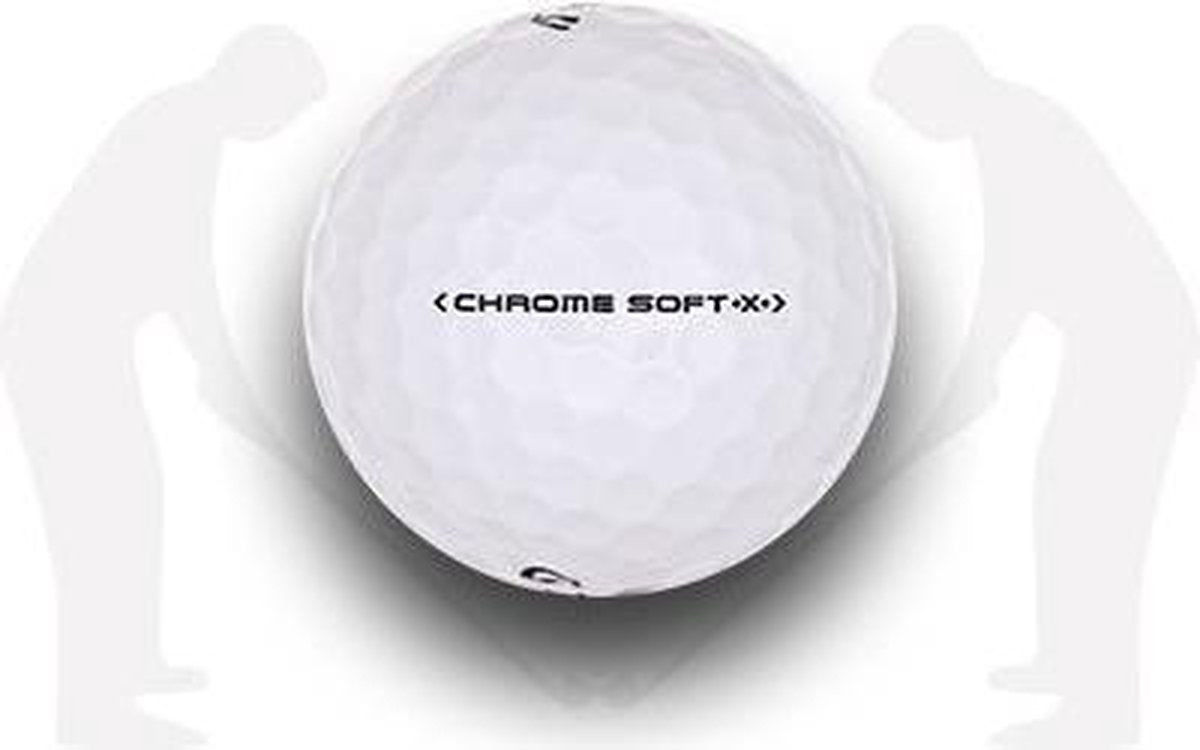 CALLAWAY CHROME SOFT X AA / 12 stuks / White