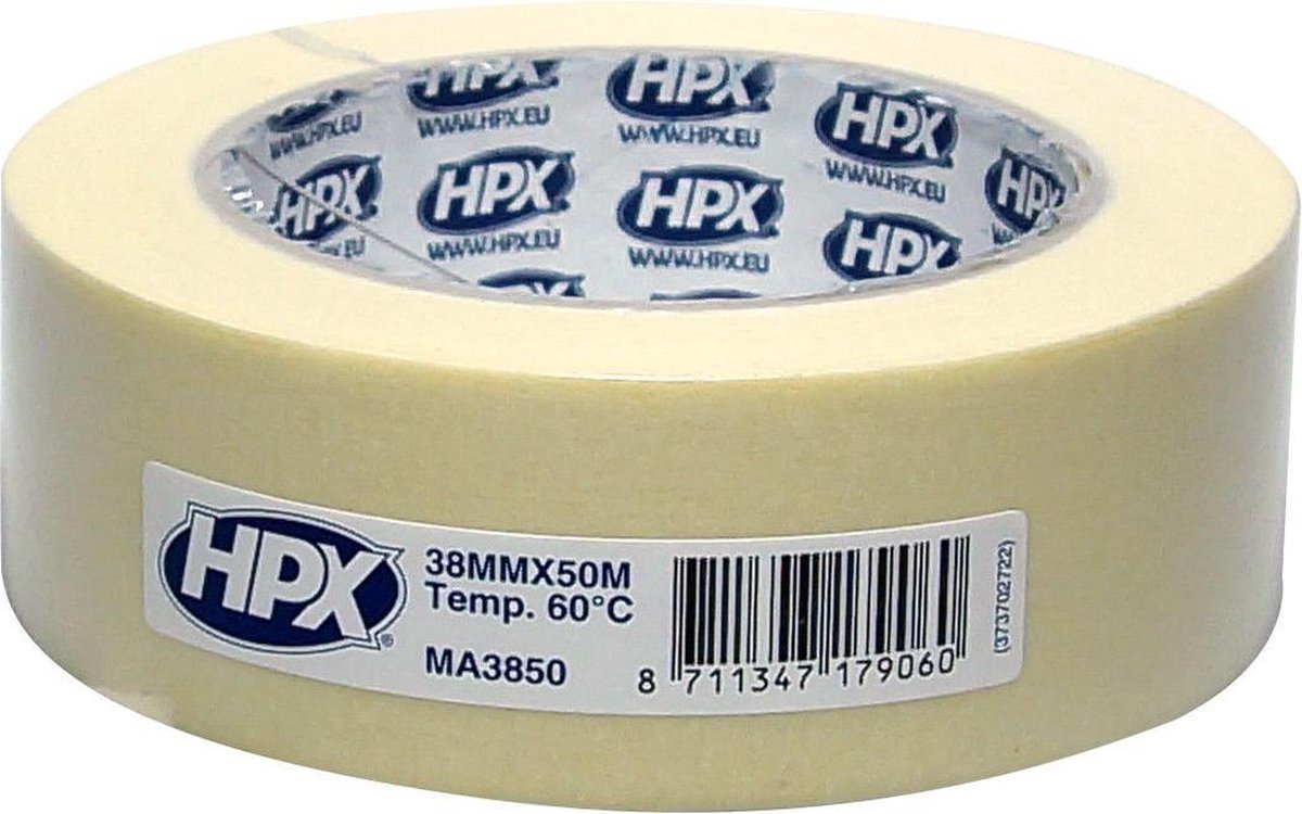 Afplaktape HPX 38 mm x 50 meter