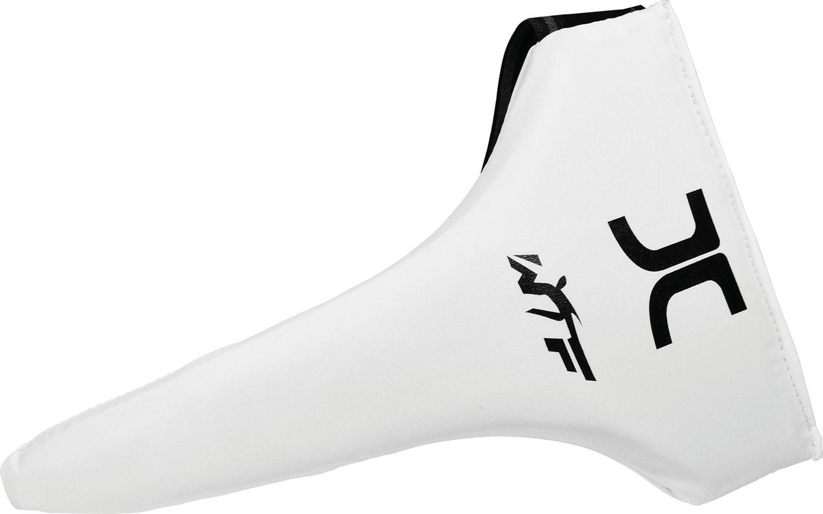 Taekwondo-kruisbeschermer voor dames JCalicu | WT | wit - Product Kleur: Wit / Product Maat: XXS