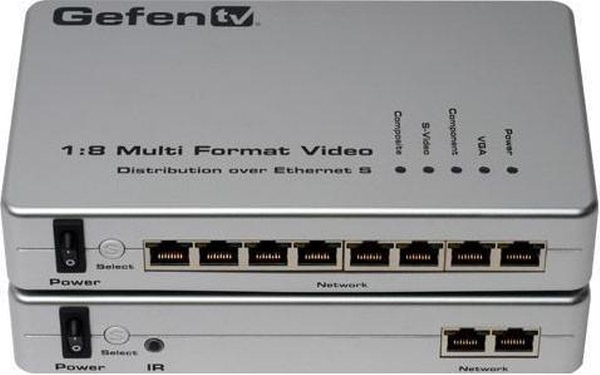 Gefen VGA distributie over ethernet