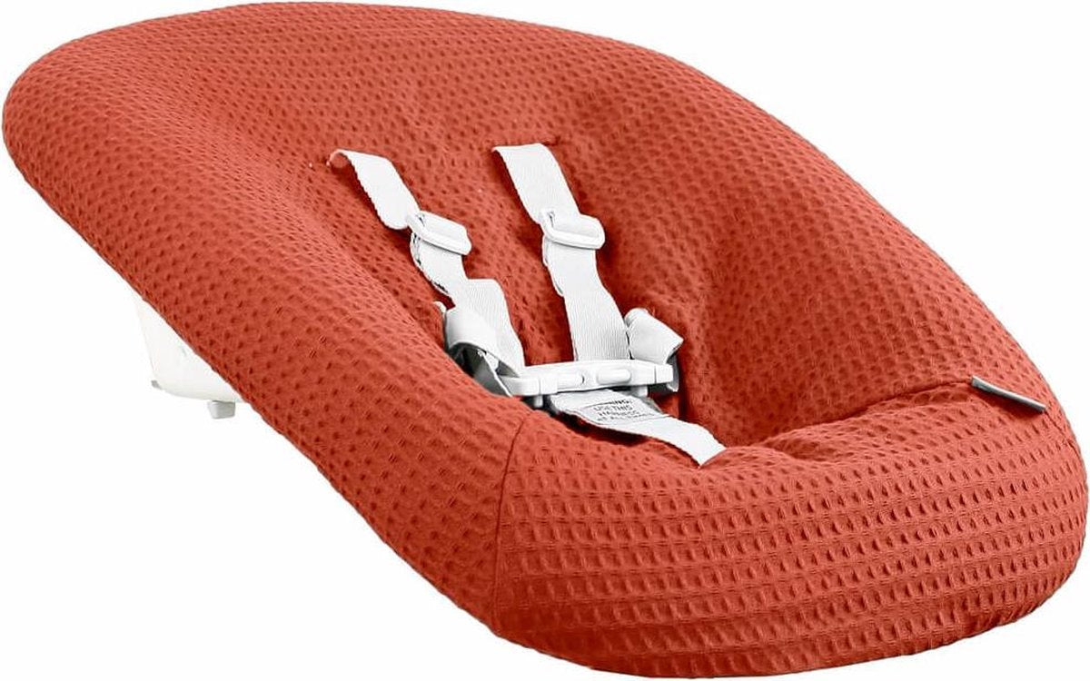 Ukje Hoes voor Stokke Newborn Set TrippTrapp - Wafelstof - Roest