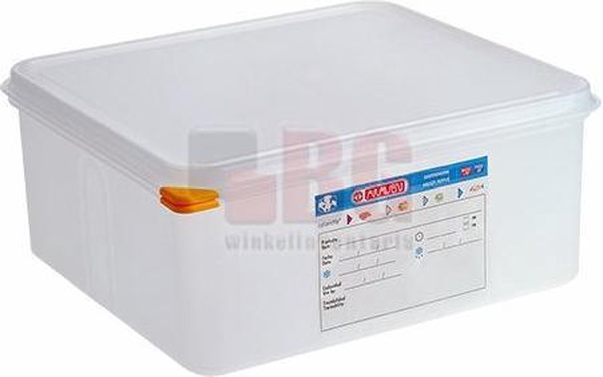 ARAVEN 00471 Voorraaddoos Dispenser Rechthoekig 19 l Doorschijnend 1 stuk(s)