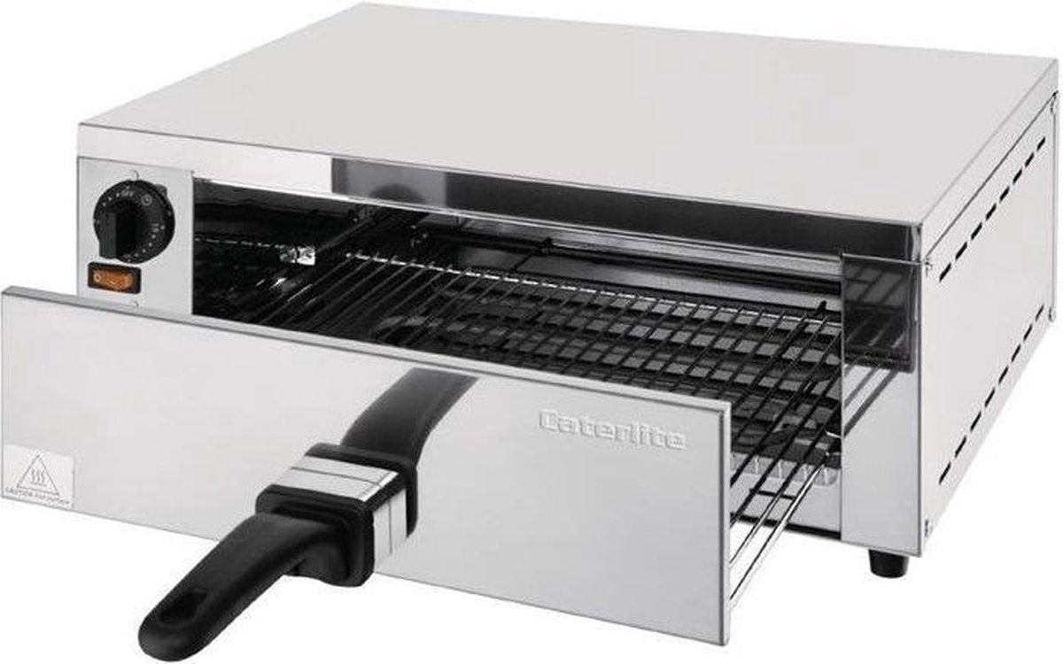 Caterlite Pizzaoven RVS - voor 1 pizza tot Ø30