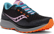 Saucony Canyon TR Dames - zwart/oranje - maat 38.5