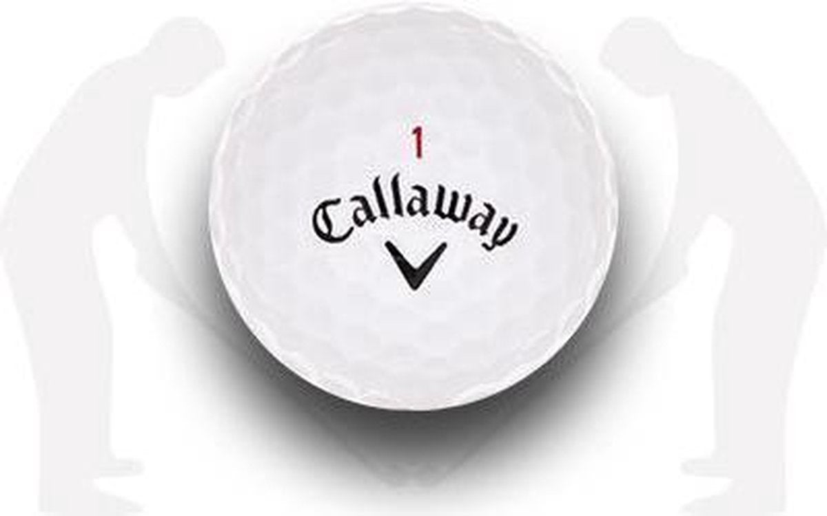CALLAWAY CHROME SOFT AAA / 12 stuks / Yellow