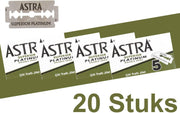 Astra Superior Platinum Scheermesjes - Double Edge Blades - Shavette - Safety Razor Blades - 20 stuks