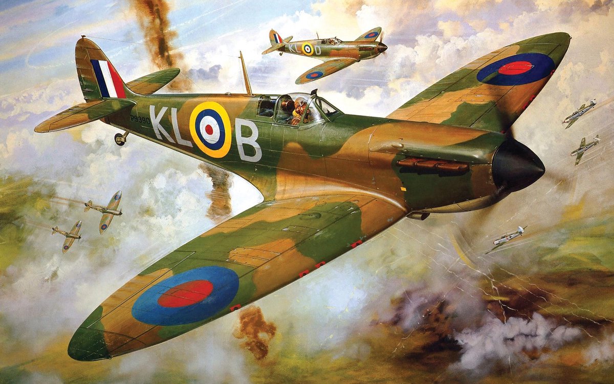 Airfix Supermarine Spitfire Mk1a 1:24 Montagekit Vliegtuig met vaste vleugels