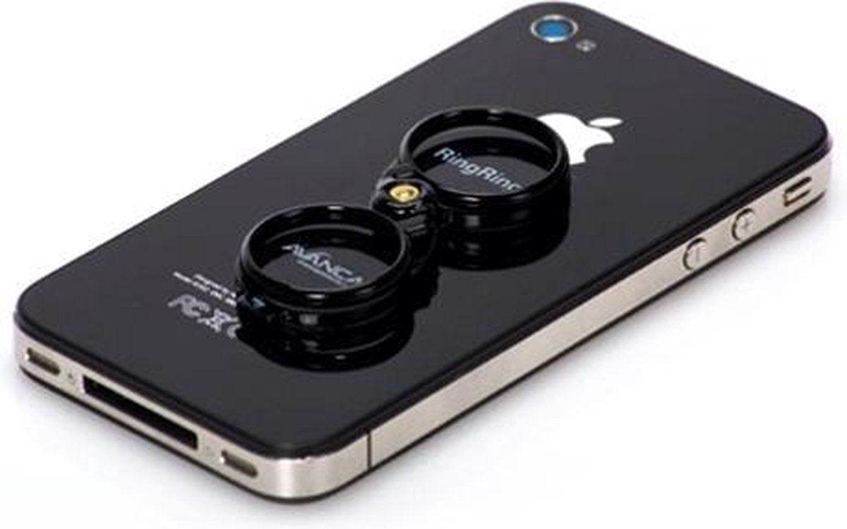 Avanca Handgrip Telefoonhouder - Universele Vingerhouder - Zwart