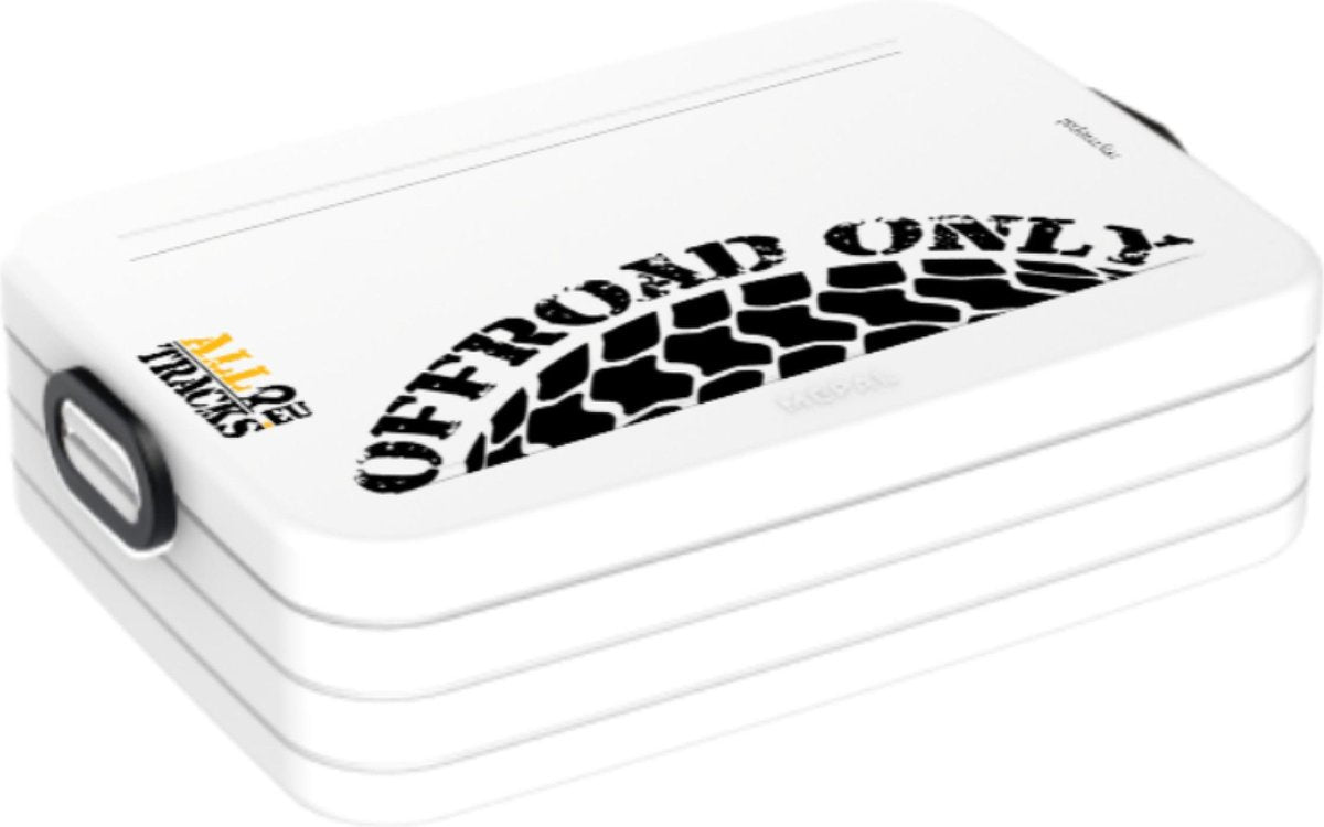 Mepal Broodtrommel – Wit - Medium - Offroad Only - 4x4 Offroad