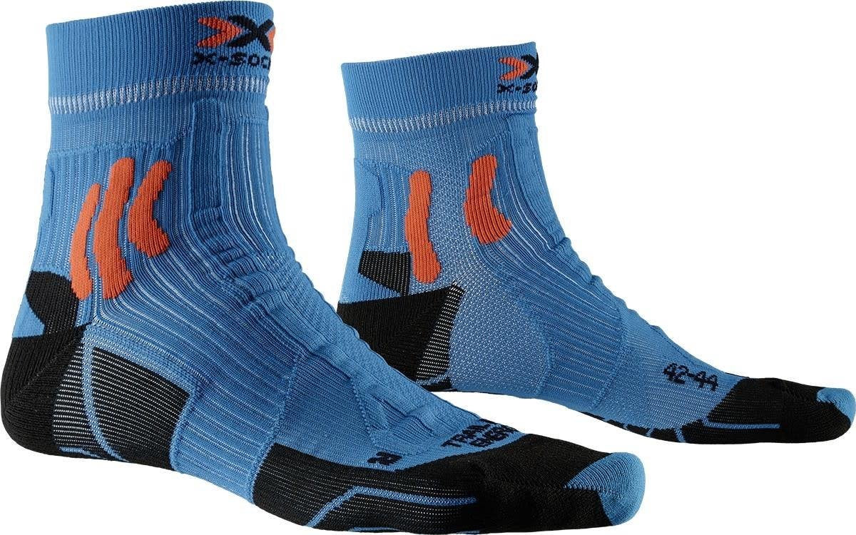 X-Socks Trail Run Energy Socks Blauw/OranjeSize : 42-44