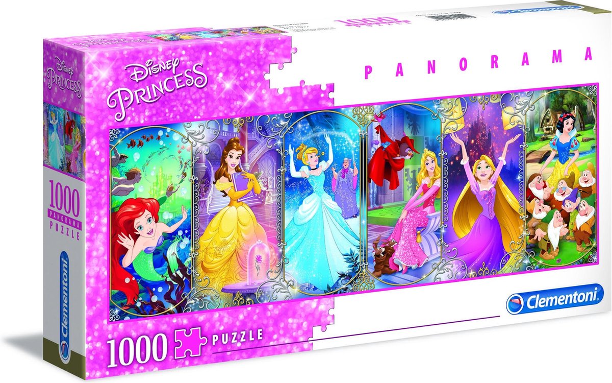 PUZZEL 1000 PANORAMA PRINCESS NEW FORMAT