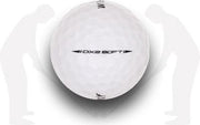 WILSON STAFF DX2 SOFT AA / White / 12 stuks