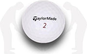 TAYLORMADE GOLFBALLENMIX A / White / 12 stuks