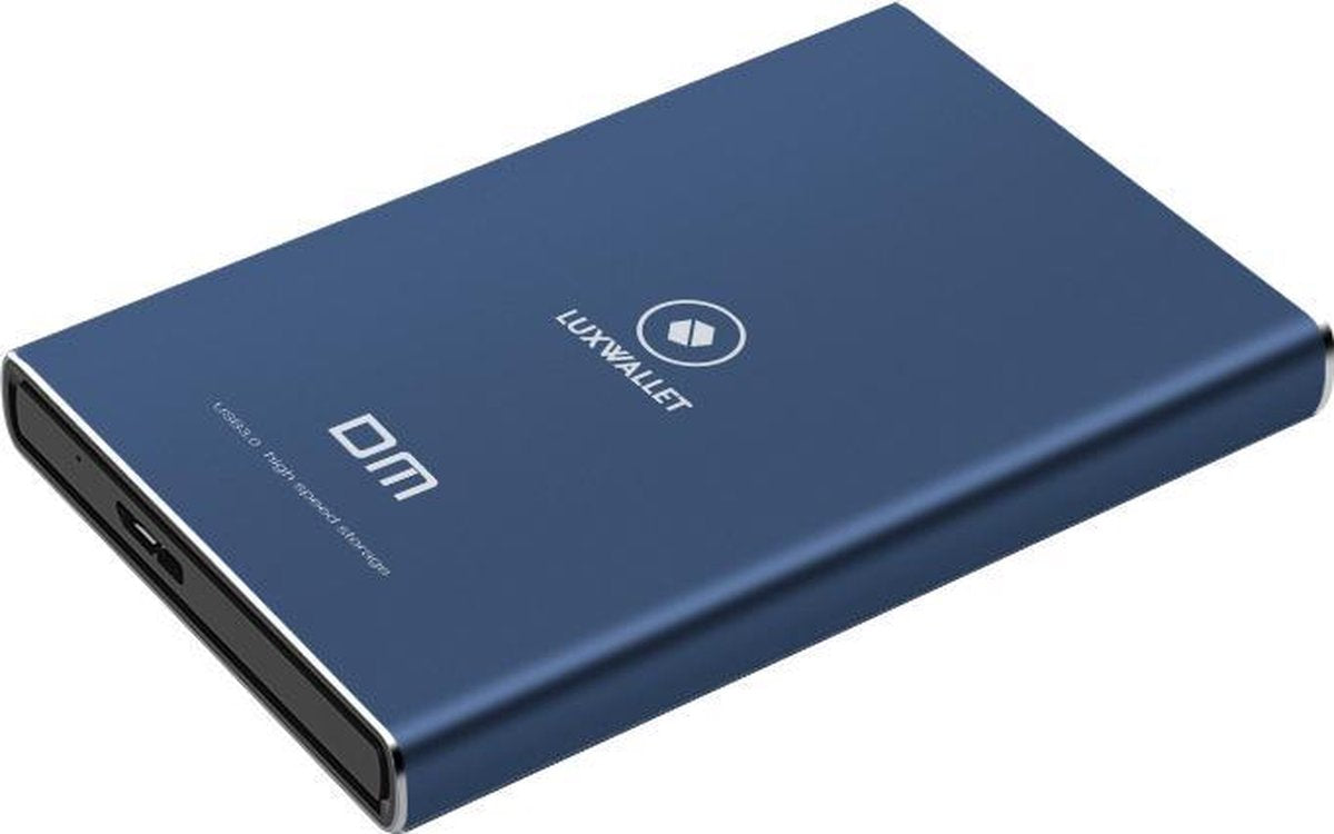 LUXWALLET 2.5 inch SATA naar Micro B 3.0 SSD Externe Harde Schijf Behuizing - Ondersteuning van 7 mm / 9 mm SSD harde schijven - 5GBS