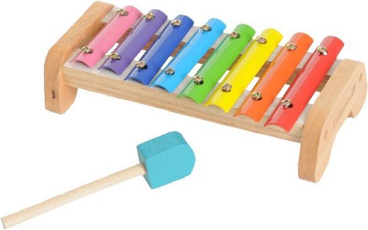 Everearth Xylofoon Hout Multicolor