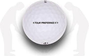 TAYLORMADE TOUR PREFERRED X AA / 12 stuks