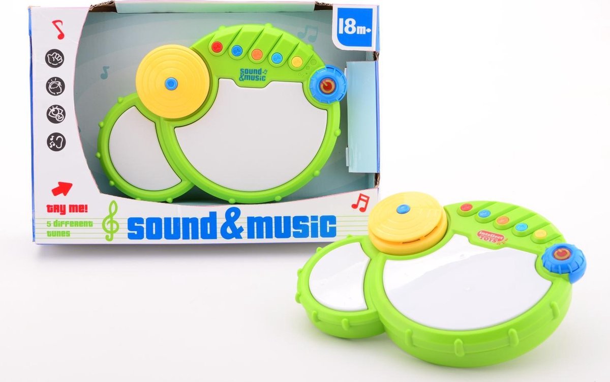 Sound & Music Drums met licht en geluidOnbekend