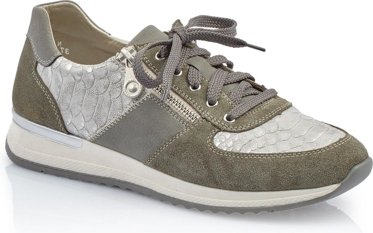 "Kaki Veterschoenen Rieker "