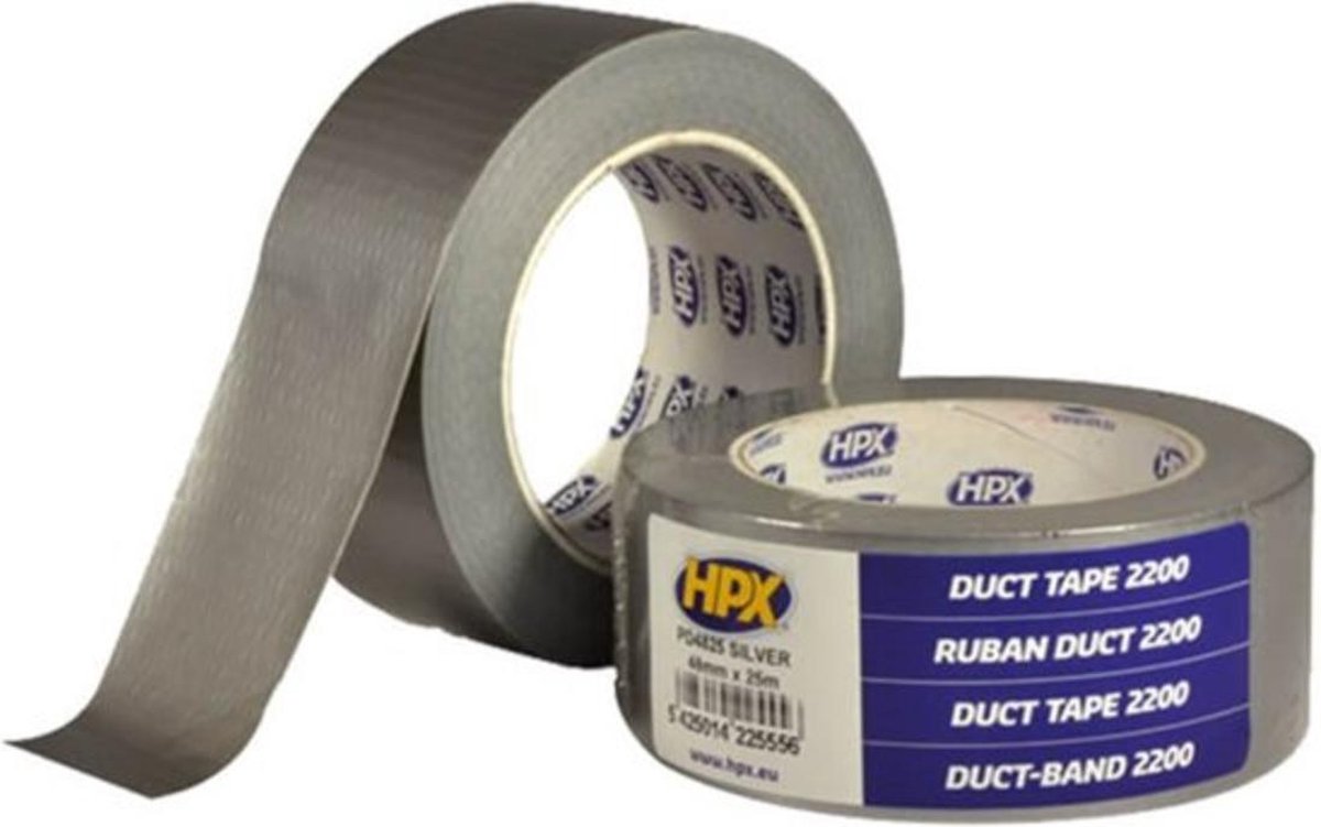 Duct tape 2200 - zilver 48mm x 50m