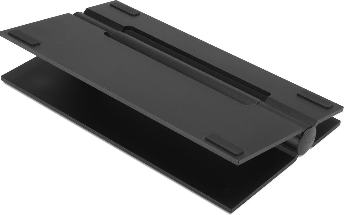 SoundXtra UNIDSW1021 Tafel Aluminium Zwart speaker steun