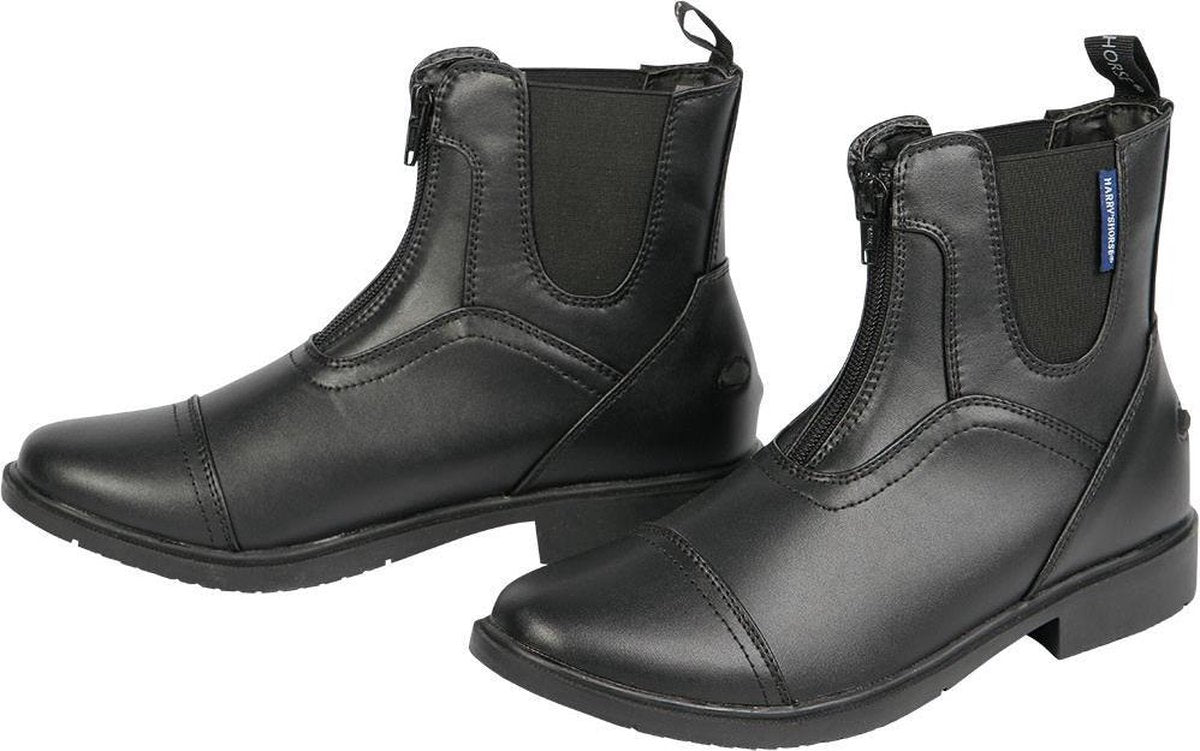 RelaxPets - Harry's Horse - Jodhpur Truro Zip - Stalschoen - Rits - Limited Editions - Zwart - Maat 37