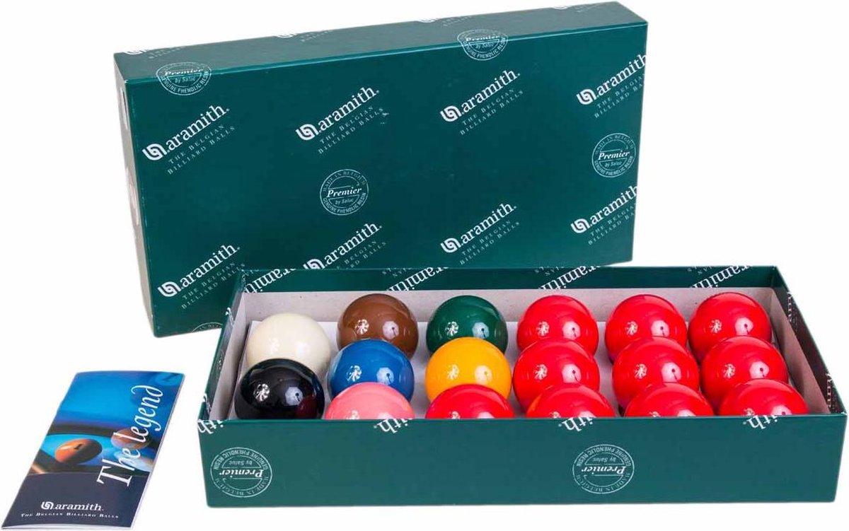 Aramith Snookerballen voor kleine snookertafels - 48