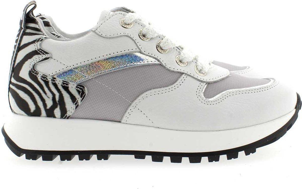 Develab 41334 schoenen wit / combi