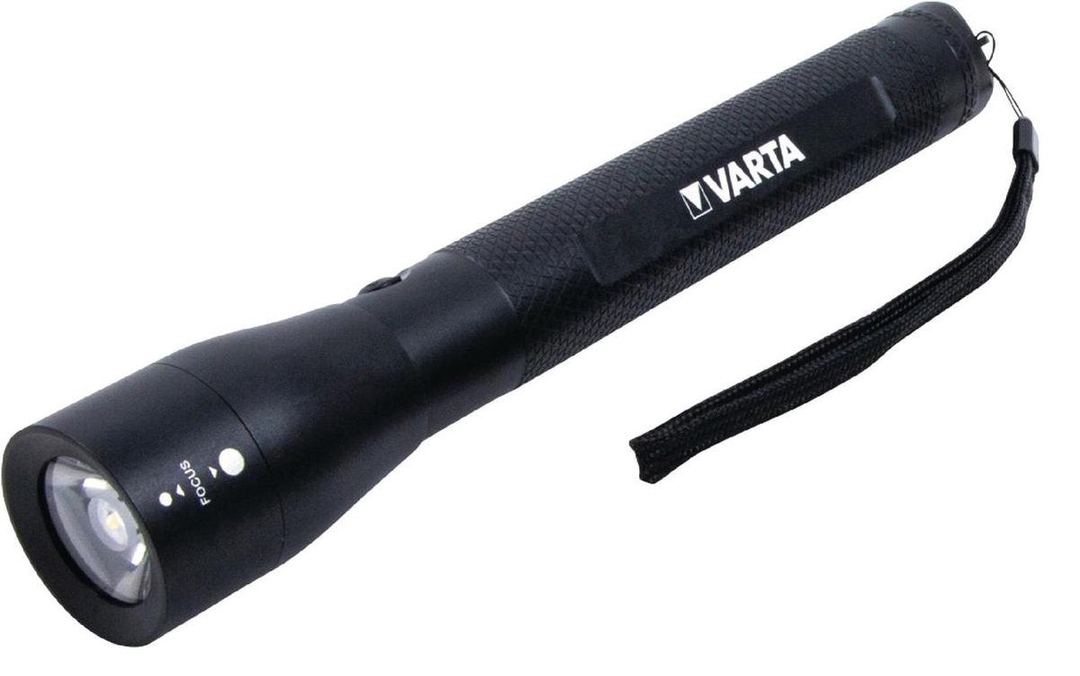 Varta Led Zaklamp 300lm Zwart
