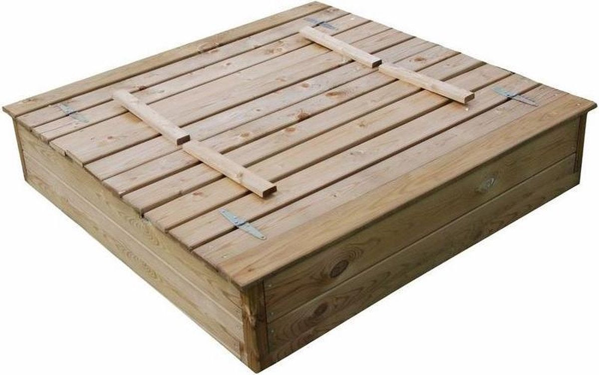 Zandbak 100% FSC hout 120x120x40cm