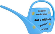 Leuk kado met naam kinder gieter - lichtblauw
