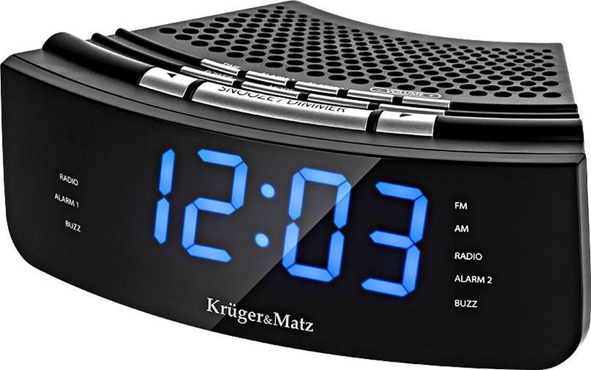 Krüger&Matz KM0813 - Wekkerradio met AUX