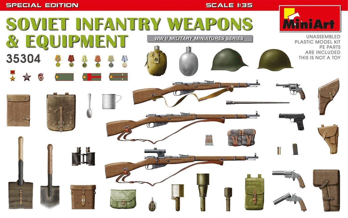 SOVIET INFANTRY en WEAPONS EQUIPMENT S.E.
