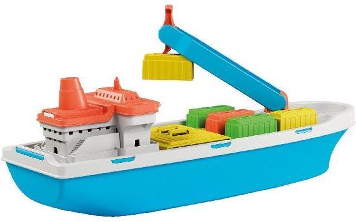 Container Vrachtschip 40cm + Accessoires