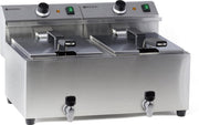 Hendi Friteuse 8+8 liter MasterPro