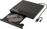 Thredo Externe DVD Speler en Brander - DVD/CD Drive voor Laptop / Macbook / Computer - USB 3.0 of USB C