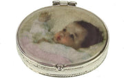 TANDENDOOSJE BABY ROZE ZILVERKLEURIG