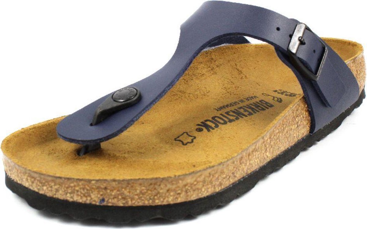 Birkenstock - Gizeh - Sportieve slippers - Dames - Maat 44 - Blauw - Blue BF