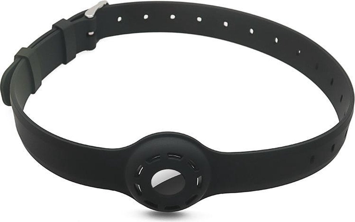 Airtag halsband voor honden | Honden halsband | Zwart