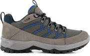 Travelin' Svendborg - Lage Dames wandelschoenen - Waterdicht en ademend - Grijs Leer - Maat 38