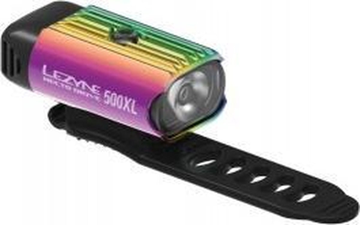 LEZYNE HECTO DRIVE 500XL FRONT NEO METALLIC