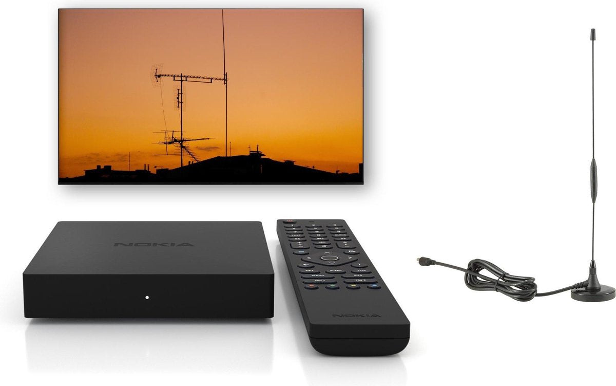 Nokia terrestrische ontvanger 6000  Free-to-Air HD met antenne