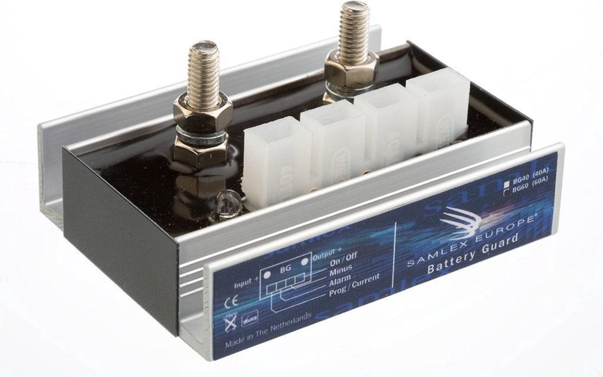 Samlex  Waterdichte Accu Bewaker Bg60 12/24V 60A I