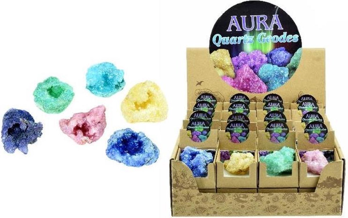 Quartz geode (100% natuur kristal)