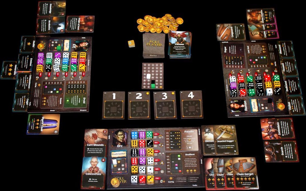 Roll Player Bordspel