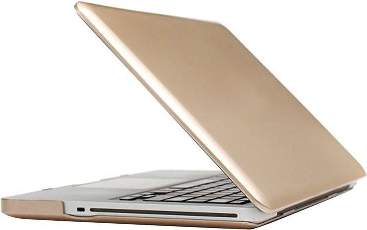 Mobigear Hard Case Goud voor Apple MacBook Pro 13 inch (2008-2012)