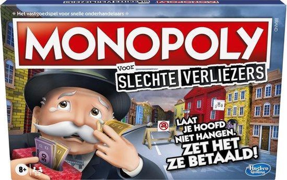 Monopoly Slechte Verliezers - Bordspel