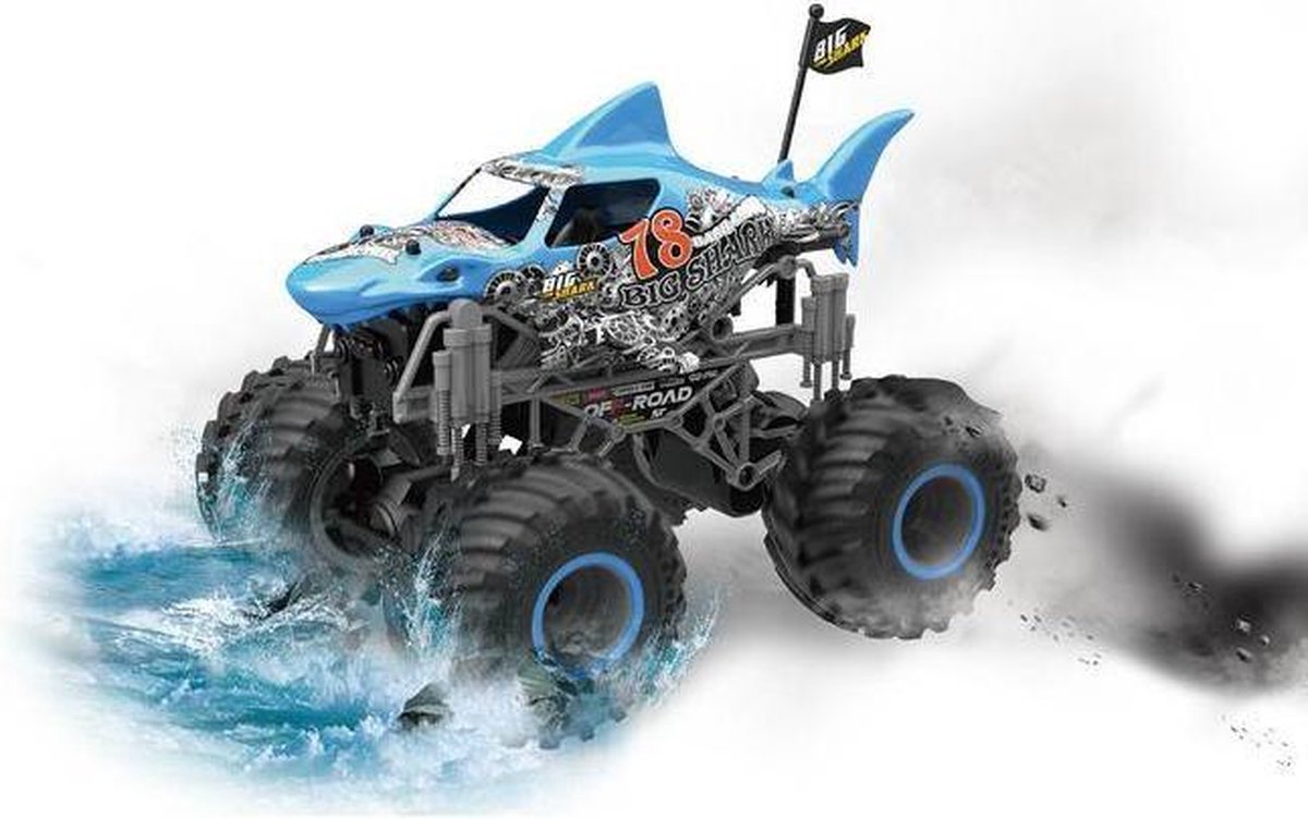 Wheellious Red Shark Crusher 1:16 2