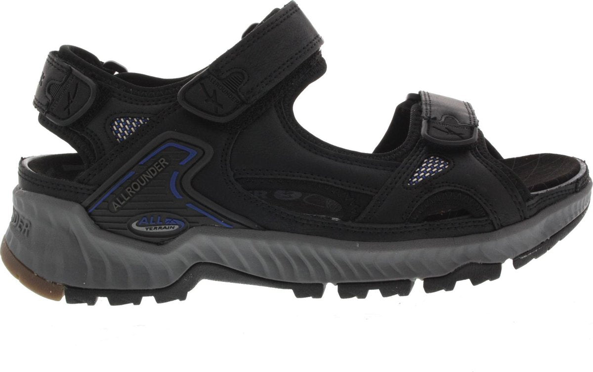 Heren Sandalen Mephisto Honduras Black Zwart - Maat 44