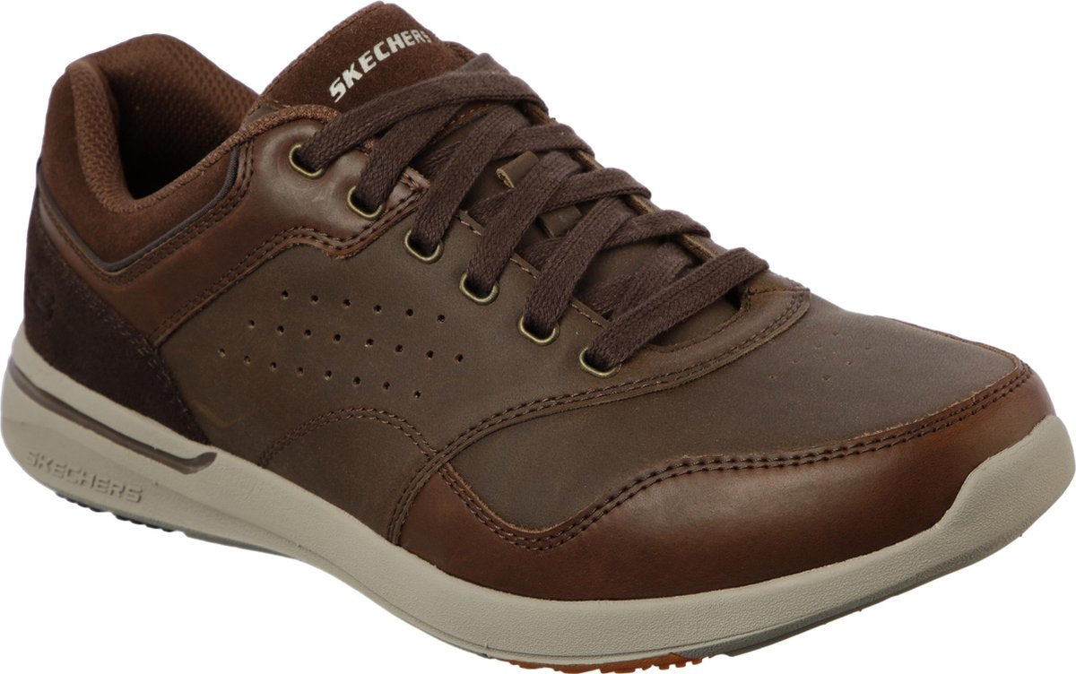 Skechers 65406 BRN heren sneakers - Bruin - Maat 47