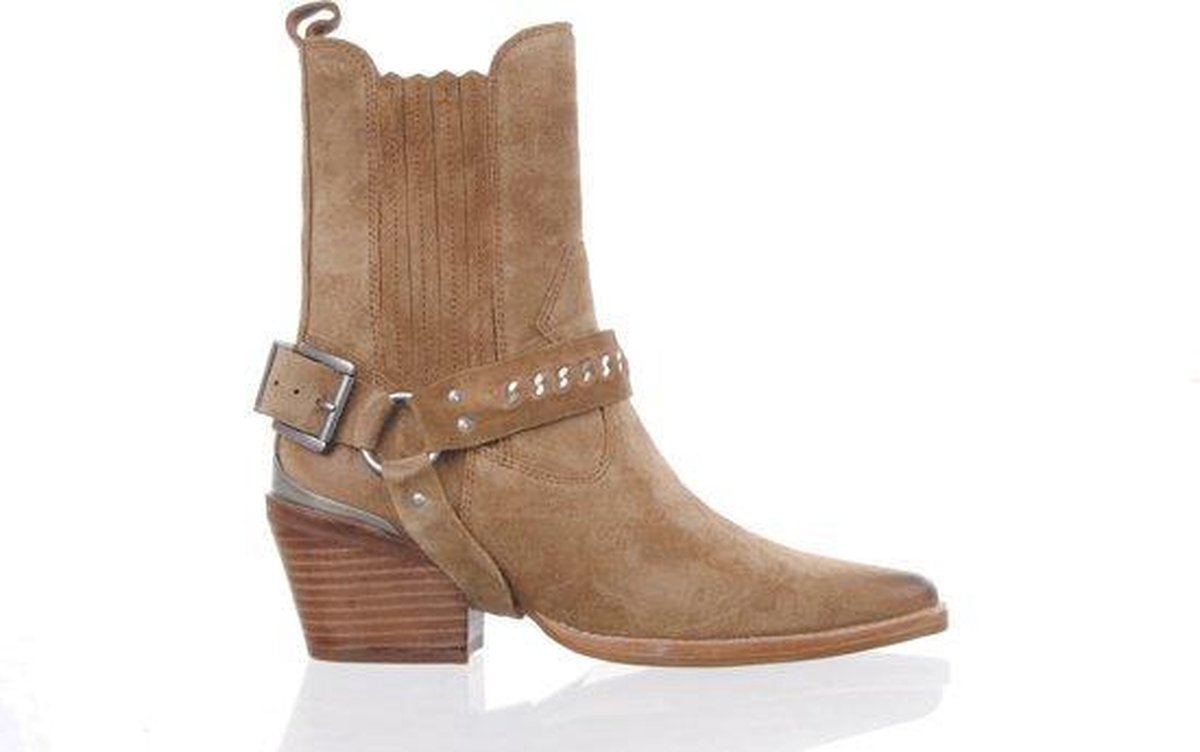 BRONX Western Boot taupe "47252 C JUKESON" maat 37